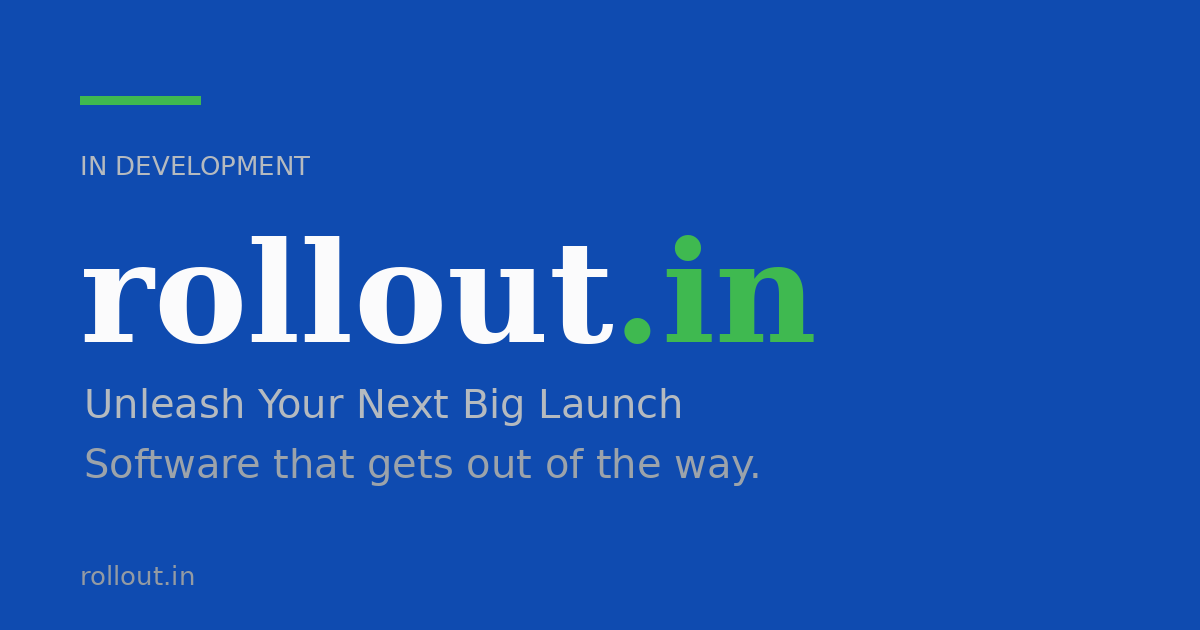 Link preview image for rollout.in